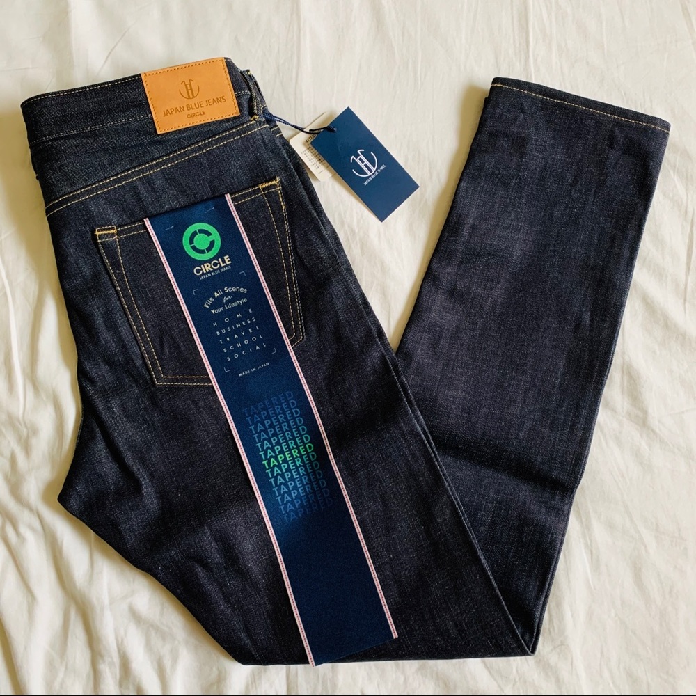 Japan Blue Jeans [Circle Tapered / 33 x 32]